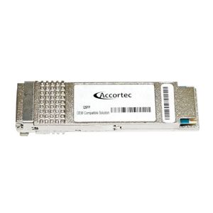 00D6222-ACC - Accortec 40Gb/s 40GBase-LR4 10km 1310nm Duplex LC Connector QSFP+ Single-mode Fiber Transceiver Module