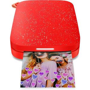 1AS90A - HP Sprocket 2nd edition instant photo printer - Cherry Tomato