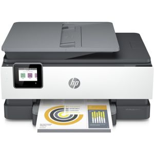 1K7K6A - HP OfficeJet 8022e 4800x1200 dpi Black 20ppm / Color 10ppm Duplex Wireless All-in-One Thermal Color Inkjet Printer