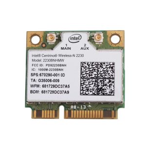 2230BNHMW - Intel Centrino Wireless-N 2230 300Mb/s PCI Express Half Mini Network Adapter