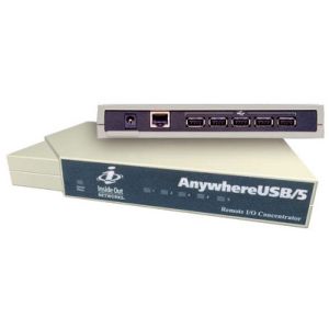 301-1130-01 - Digi AnywhereUSB 5 USB over IP Hub 5x 1x RJ-45 10/100Base-TX