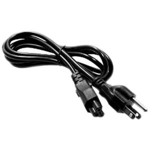 490371-001 - HP Compaq 6FT 1.8M 3 Wire Black AC Power Cord