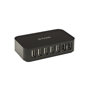 DUB-H7 - D-Link 7-Port High Speed USB 2.0 Hub with 480Mbps Data Transfer