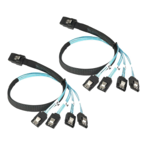 HS-SAS/SATA - 2x SAS 2 to 4x SATA Breakout Cable for 9260-8i RAID Controller
