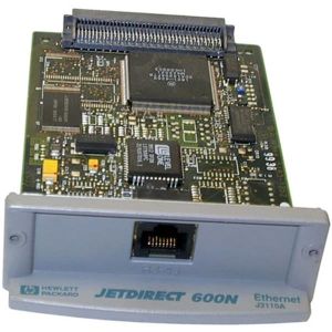 J3110-60002 - HP JetDirect 600N EIO 10Base-T Fast Ethernet RJ-45 Connector Internal Print Server